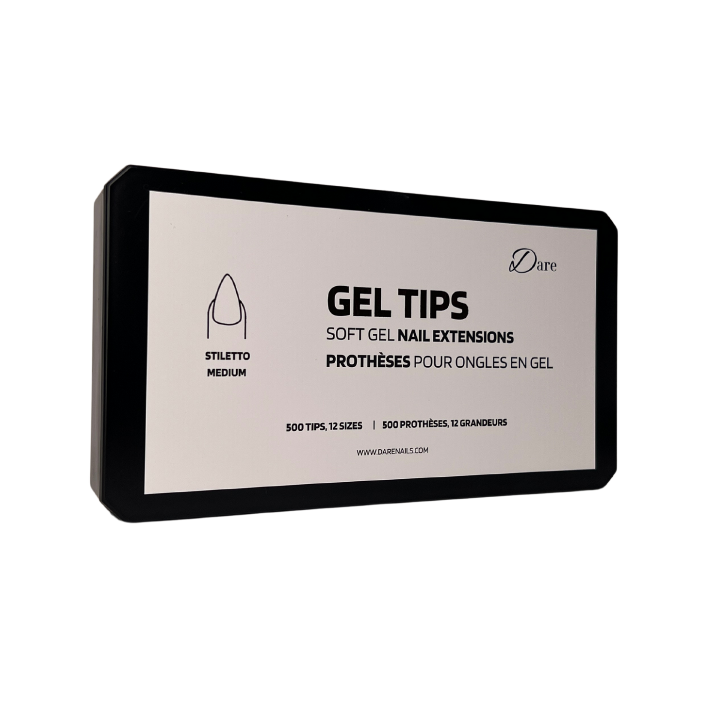 Stiletto Medium Gel Tips