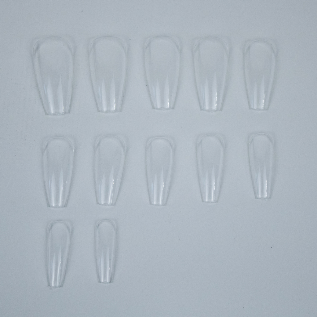 Coffin Medium Gel Tips