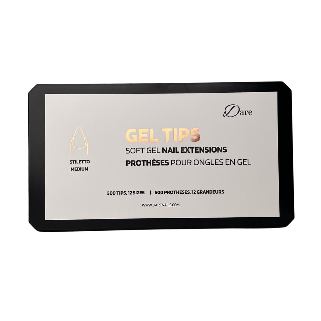 Stiletto Medium Gel Tips