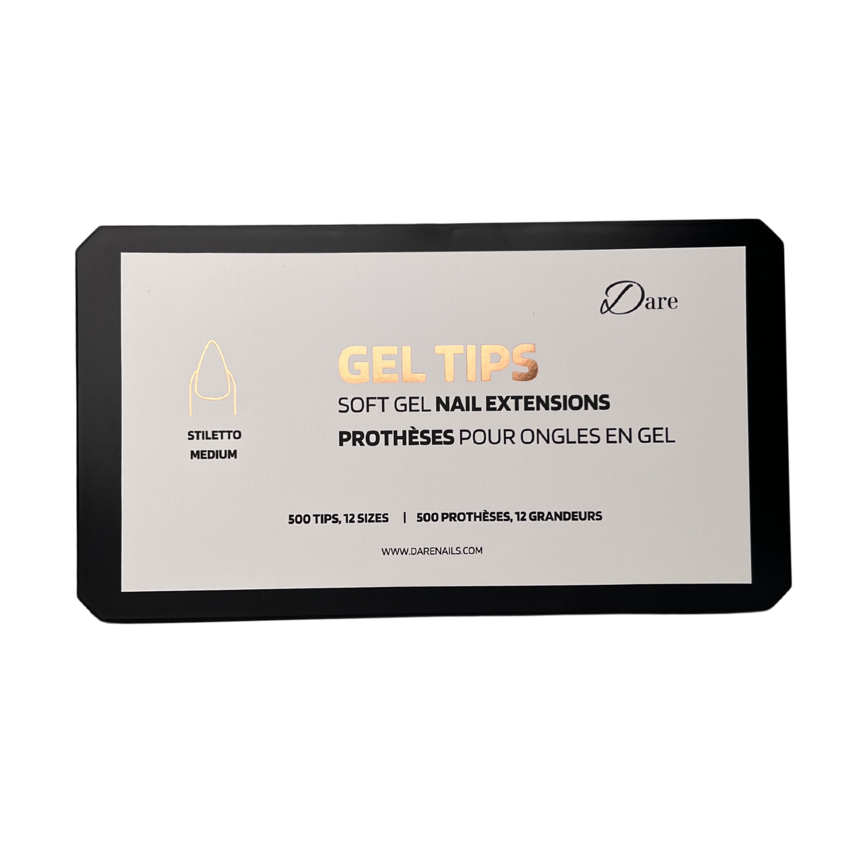 Stiletto Medium Gel Tips