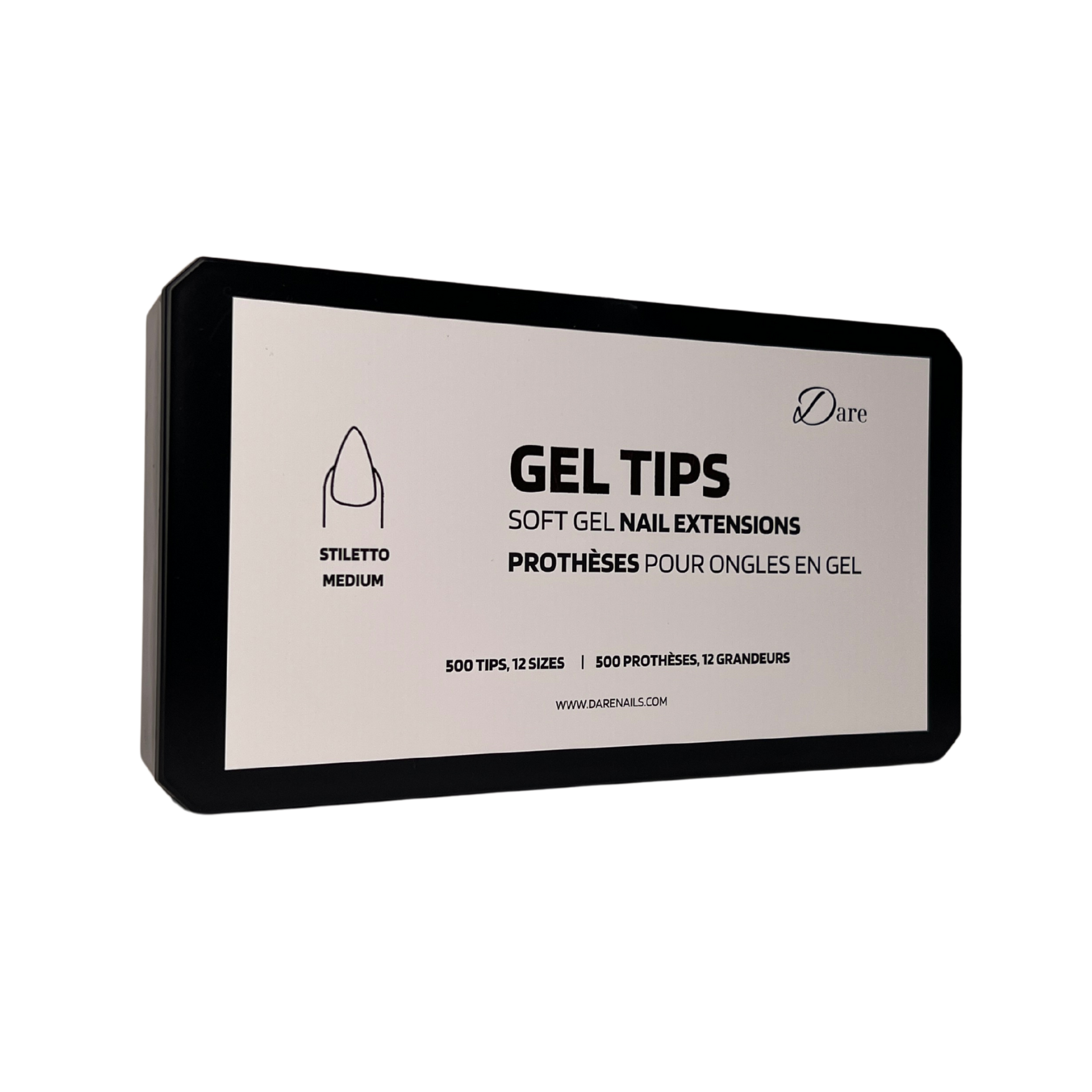 Stiletto Medium Gel Tips