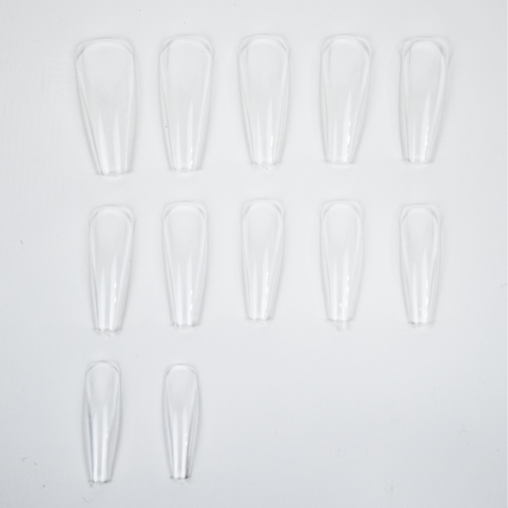 Coffin Long Gel Tips