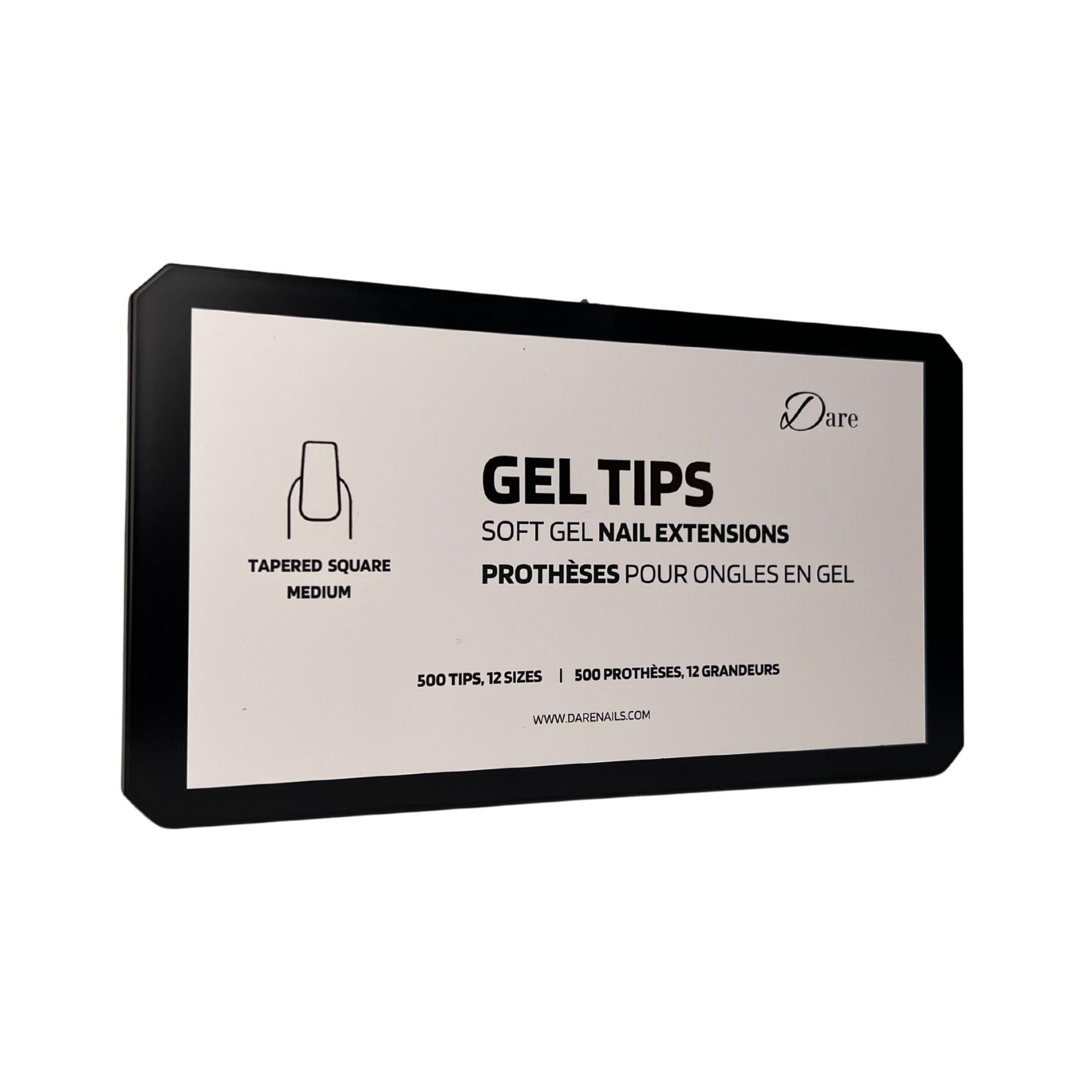 Tapered Square Medium Gel Tips