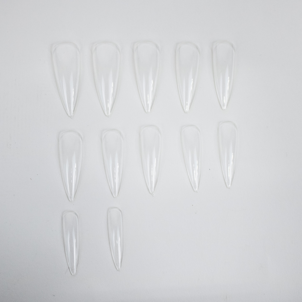 Prothèses en gel Stiletto Long